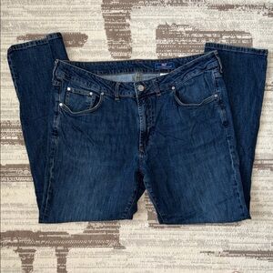 Vineyard Vines Dark Blue Straight Denim Jeans Preppy Coastal Like new Size 38X30